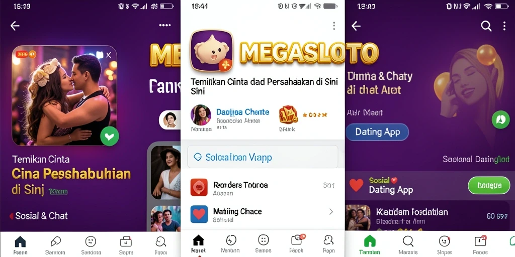 Tampilan antarmuka MEGASLOTO yang menarik dan intuitif.